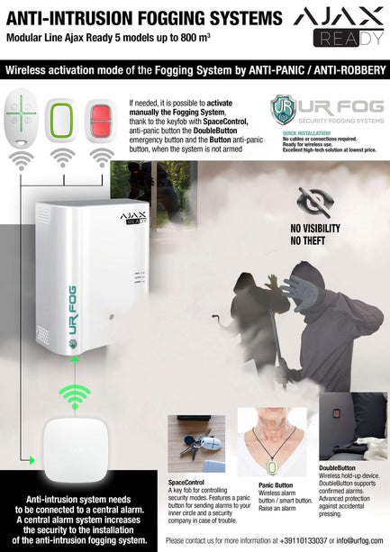 URFOG URFOG FPU03ESM500A Mistmachine Ajax Ready tot 500m3