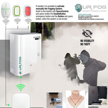 URFOG URFOG FPU03ESM800A Mistmachine Ajax Ready tot 800m3