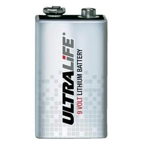Visonic Visonic Ultralife Lithium 9 volt batterij