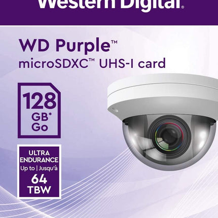 Western Digital Purple MicroSD Video Surveillance