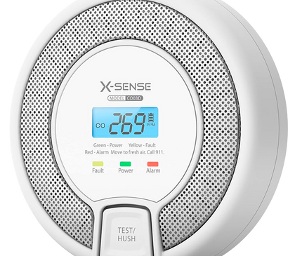 X-Sense X-Sense CO03D-W Koppelbare koolmonoxidemelder met LCD